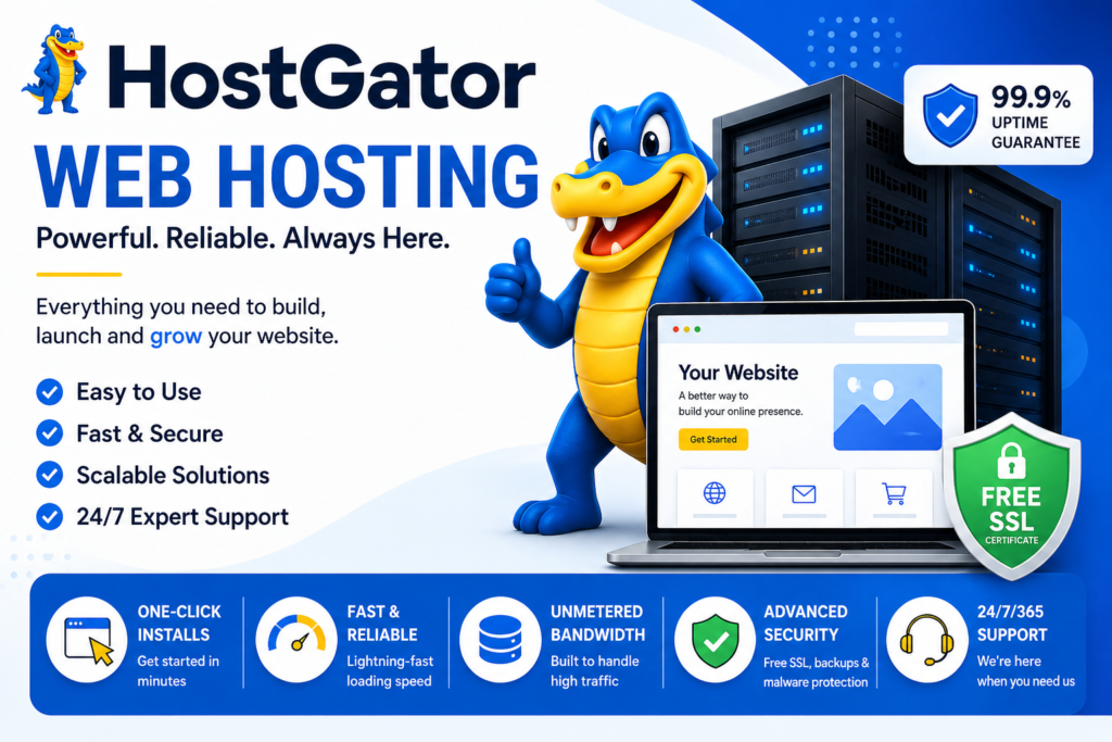 HostGator Web Hosting whattopup.com